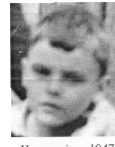 Kenneth Hager Desaparecido desde 8 de abril de 1947 en Baltimore, MD