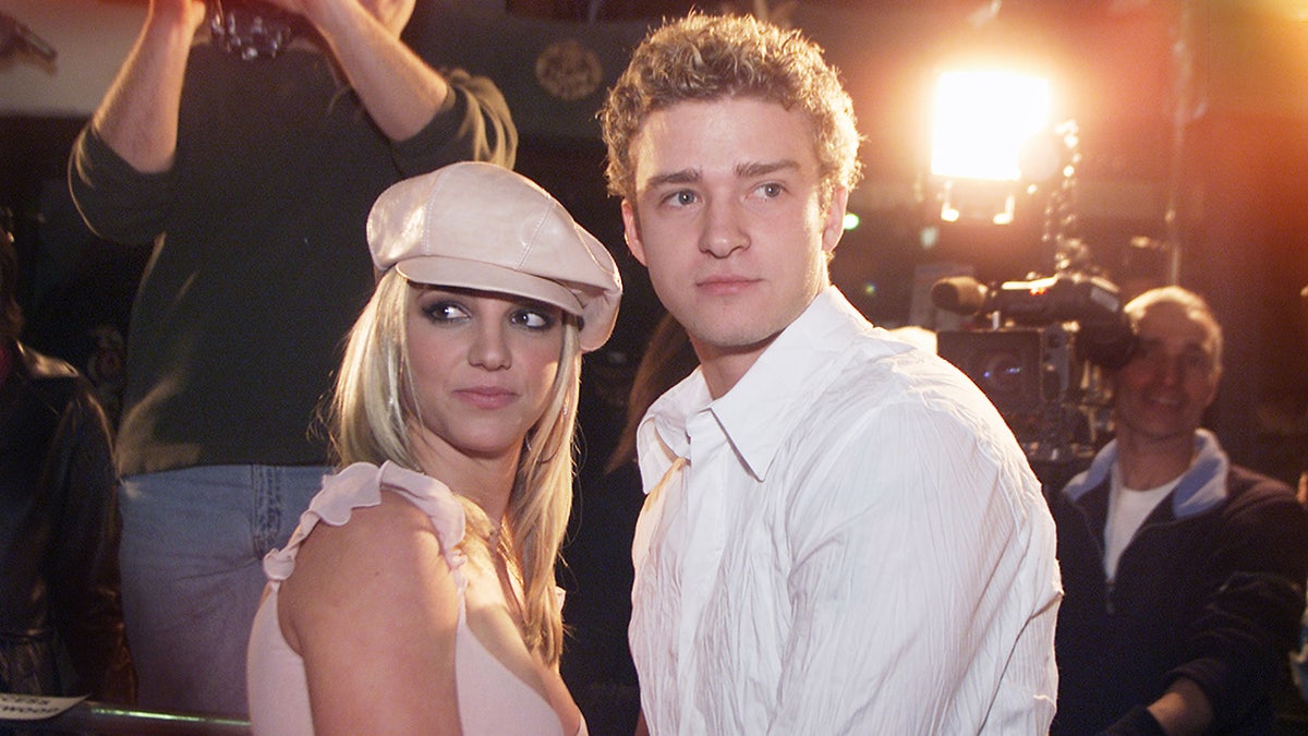 Una foto de Britney Spears y Justin Timberlake