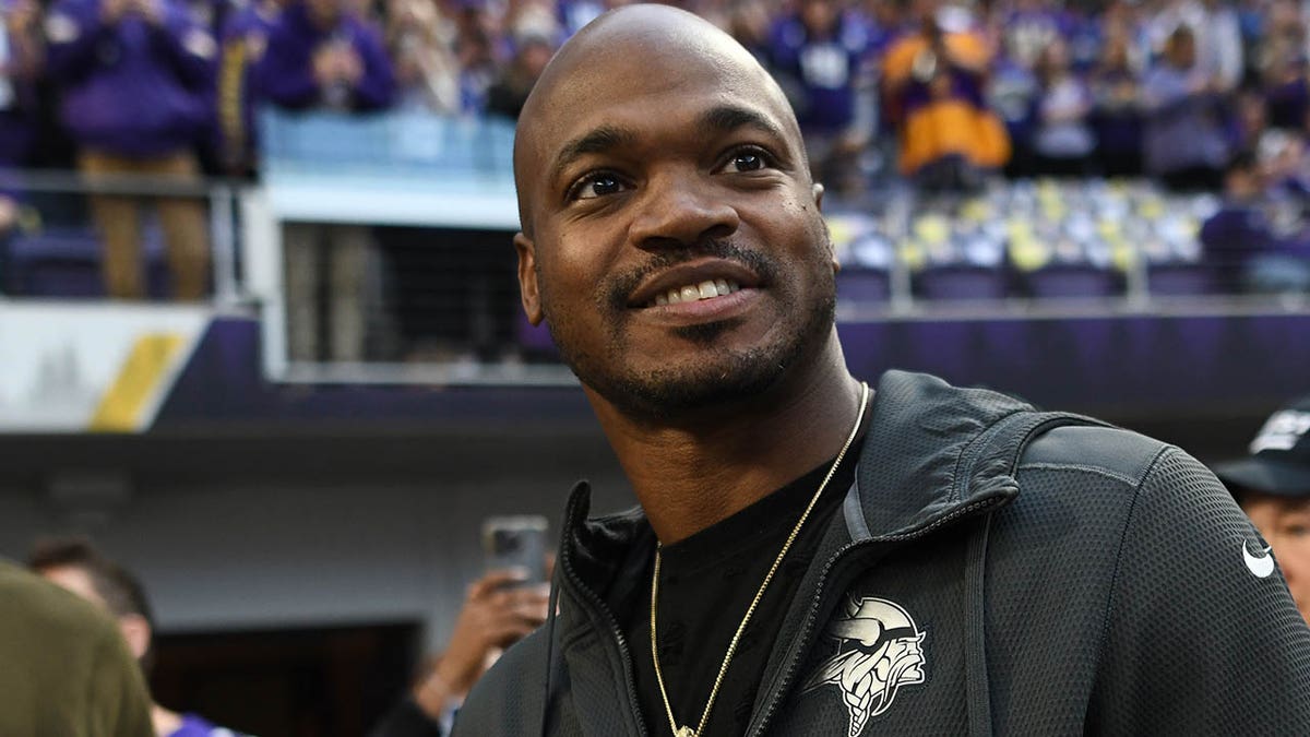 Adrian Peterson en Vikings game