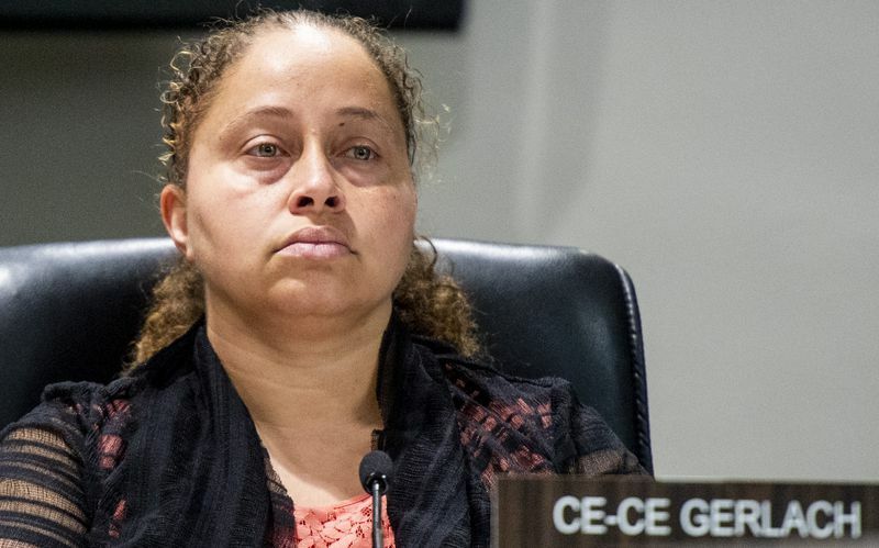 la concejal de la ciudad de allentown ce ce gerlach acusada de no denunciar el abuso infantil no he cometido ningun delito dice ella