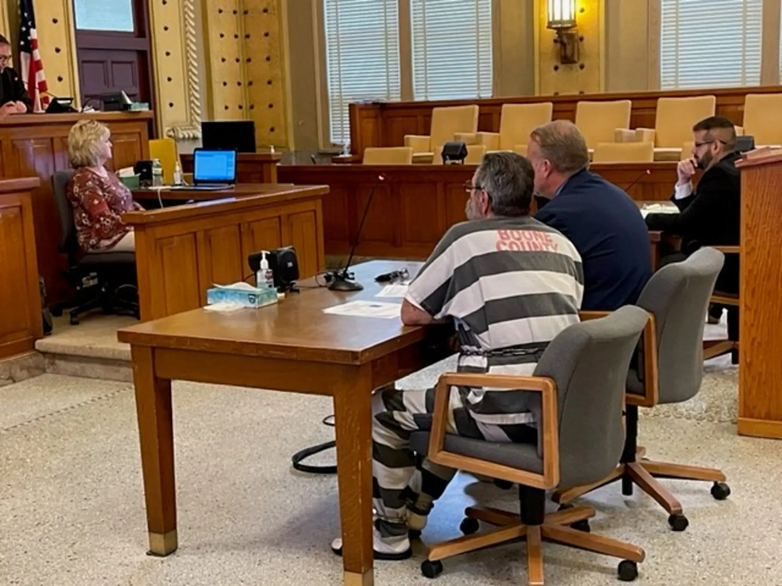 un hombre de boone condenado a una pena maxima de 120 anos por multiples cargos de abuso sexual