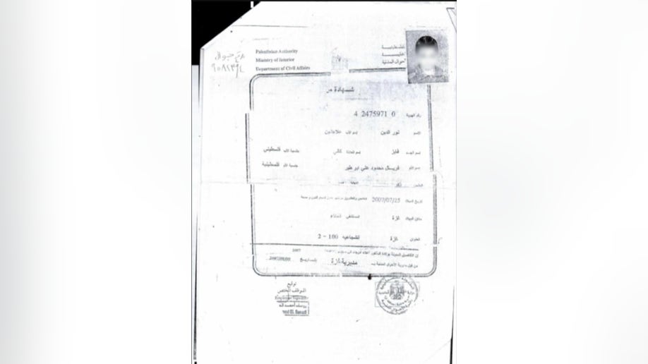 Documento de niño soldado.
