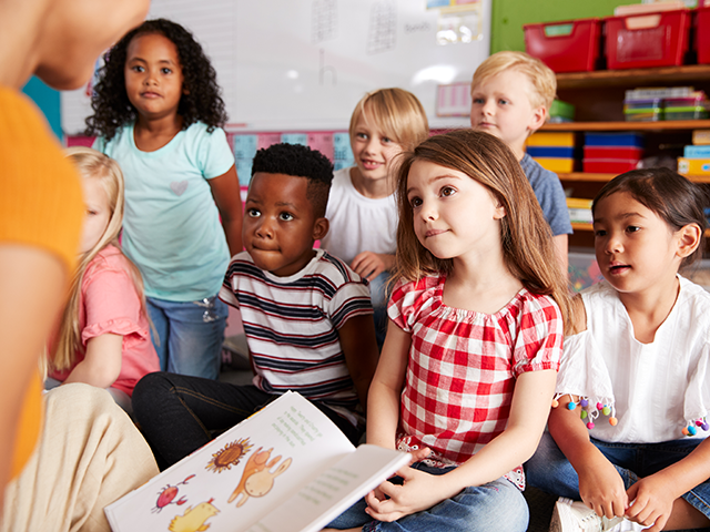 libro para maestros de lectura en el aula para niños