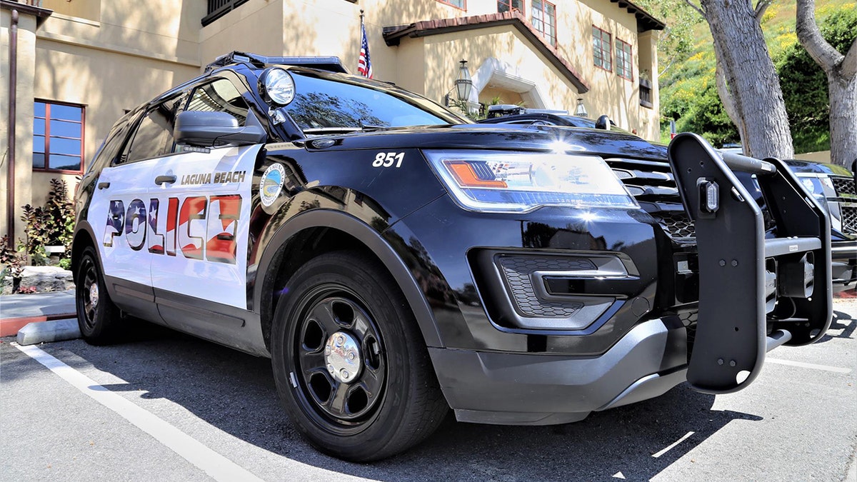 Coche de policía de la ciudad de Laguna Beach