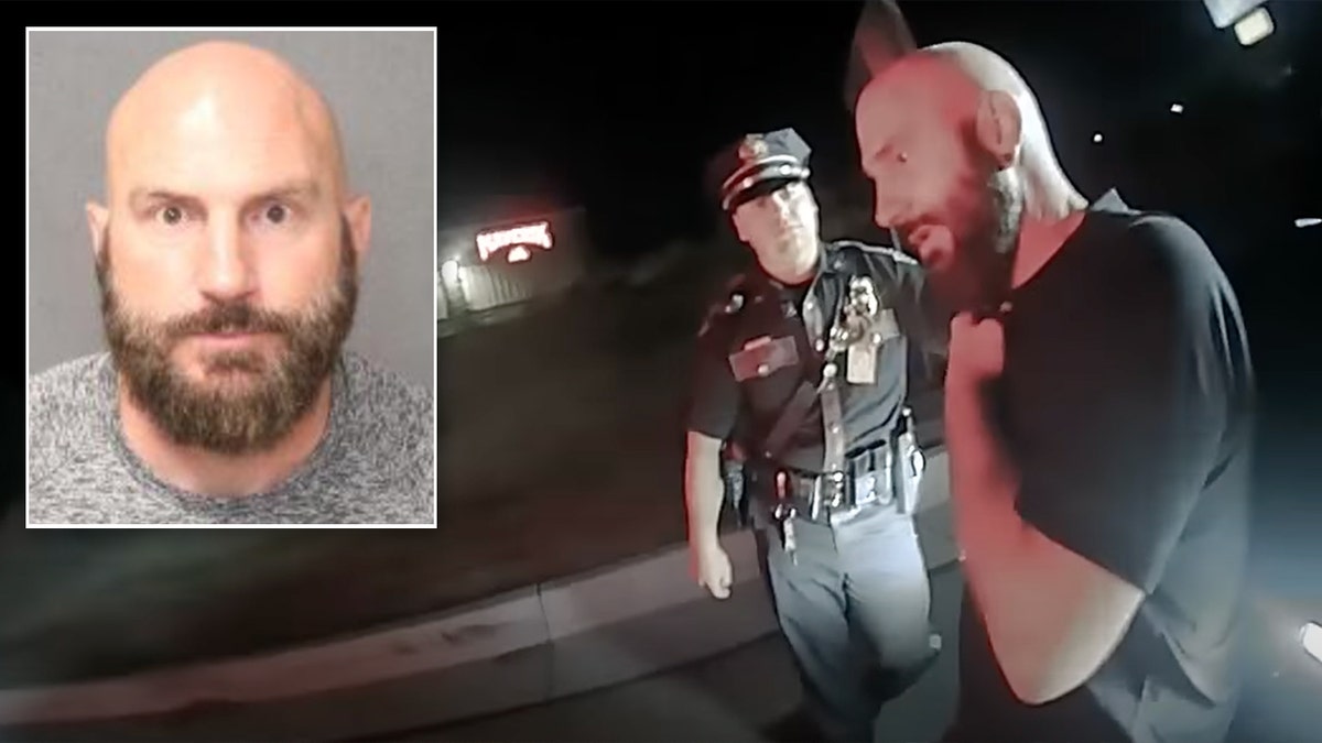 Foto policial de Jeremy Guthrie, recuadro, foto principal de la cámara corporal durante el arresto