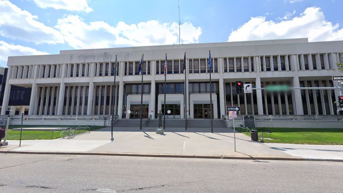 Exteriores de la Oficina del Sheriff del Condado de Lancaster