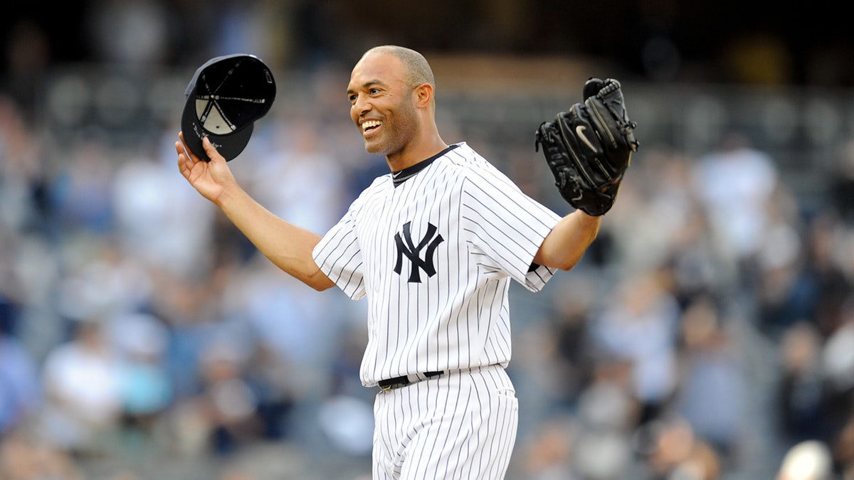 Mariano Rivera celebra