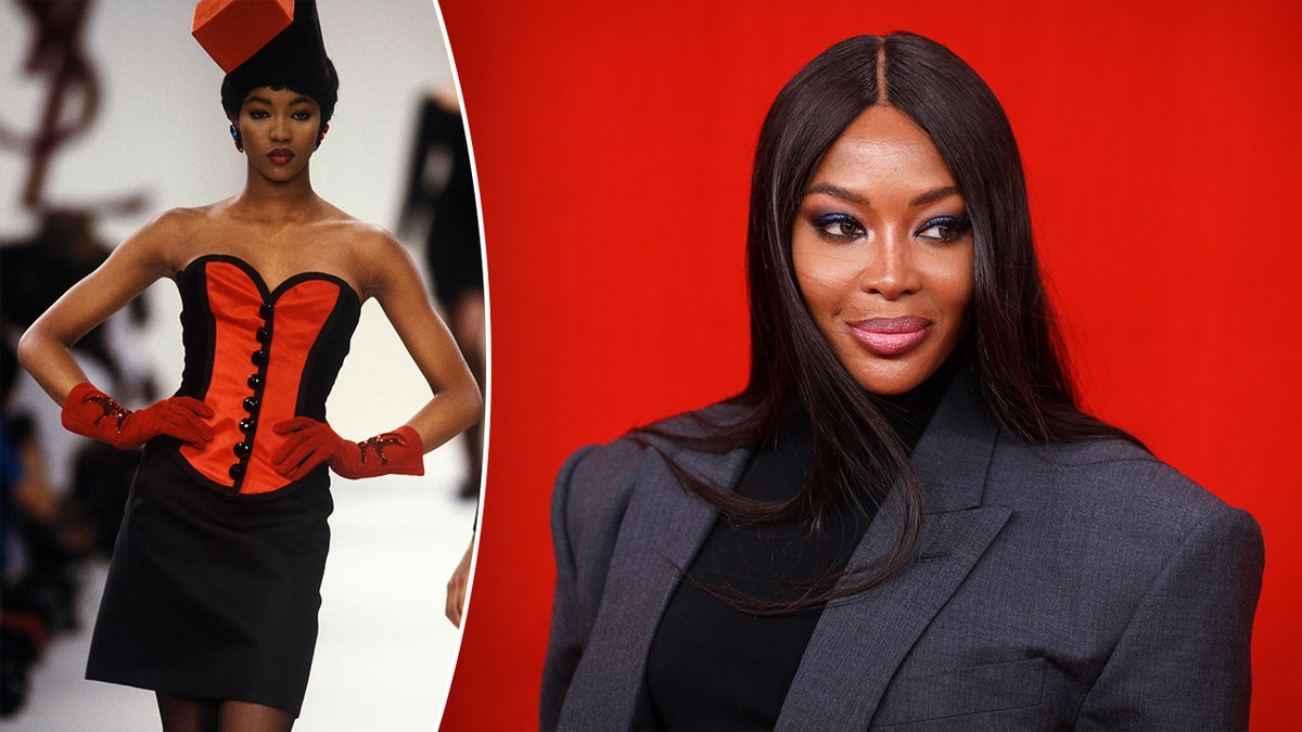 Naomi Campbell entonces y ahora