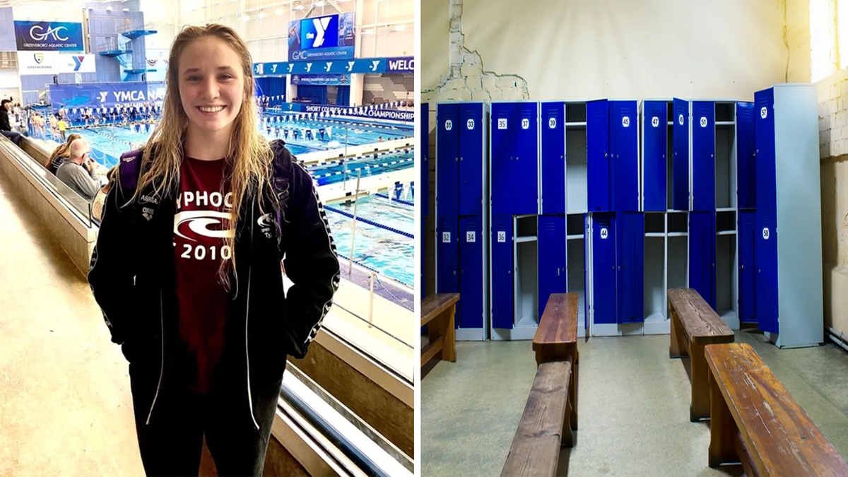 foto de adolescente excluido del equipo de natación